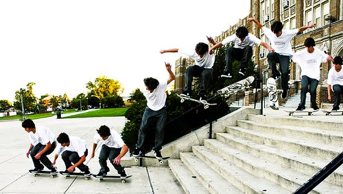 THE STEPS OF THE OLLIE